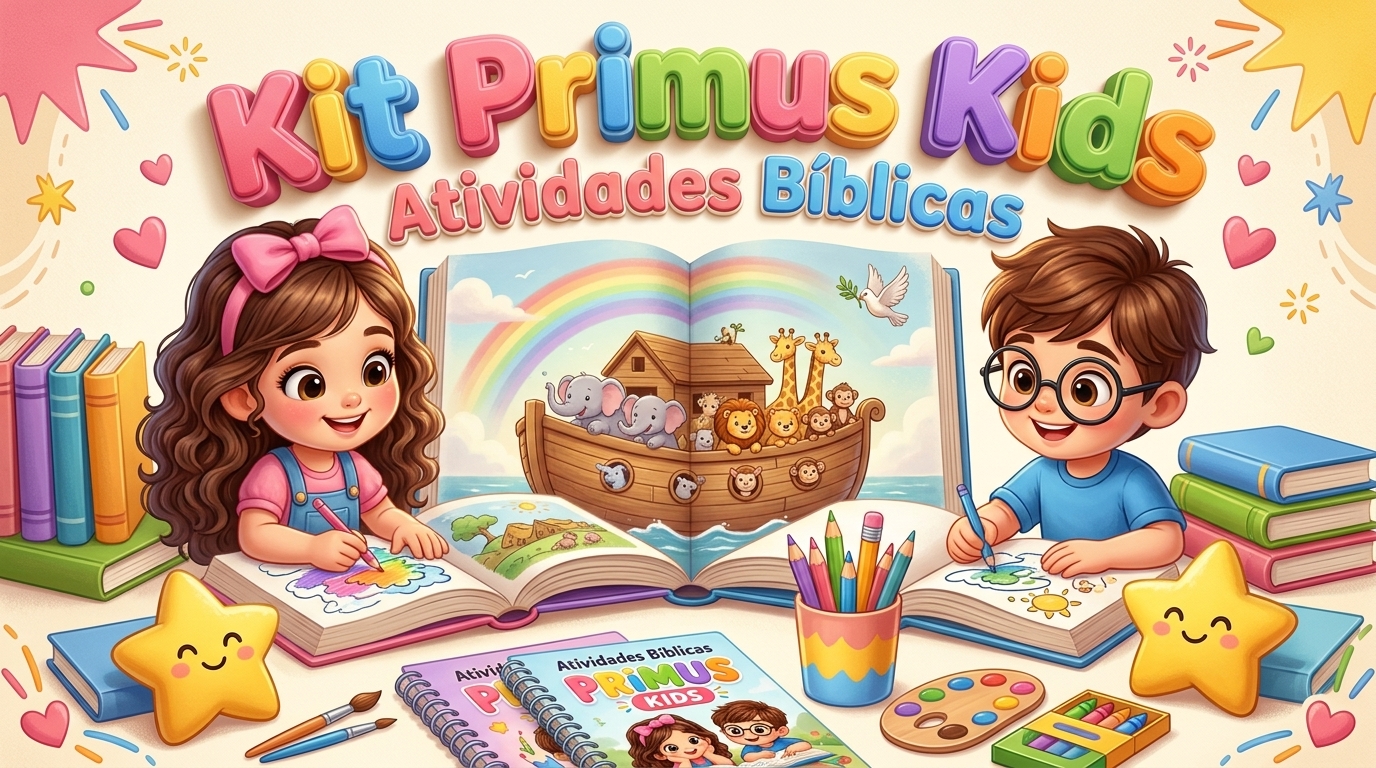 Kit Atividades Bíblicas Cristãs