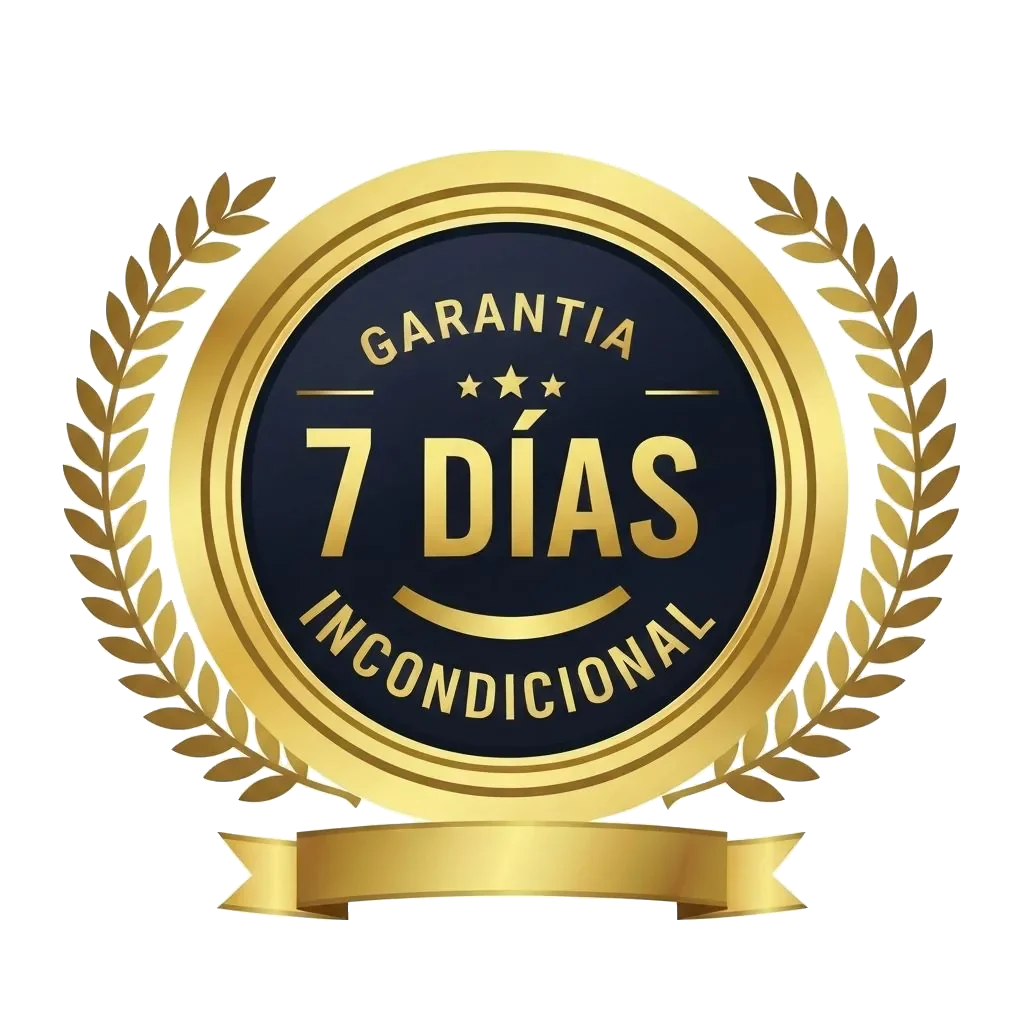Selo de garantia incondicional de 7 dias